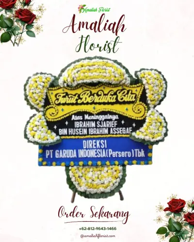 Papan Bunga Duka di Sibanggede